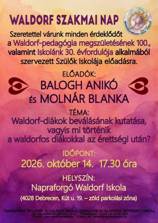 Szulok Iskolaja 2026